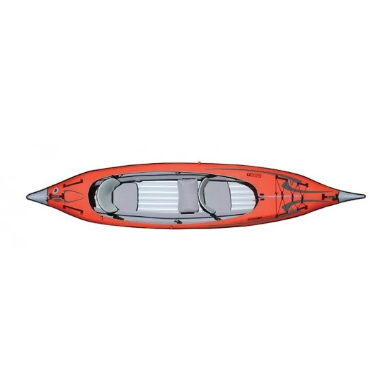 Advanced Elements Advanced Frame Convertible TM Kajak Luftboot Red-grey – Bild 2