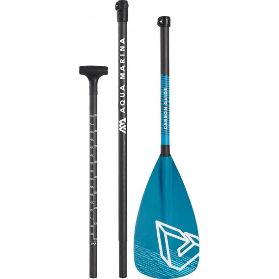 Aqua Marina Carbon Guide Adjustable 3-teilig Carbon-Fiberglaspaddel SUP Paddel – Bild 3