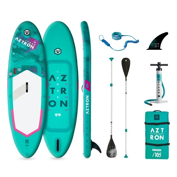 Aztron Lunar 2.0 All Round 9.9 Aufblasbares Stand Up Paddle Board SUP Set