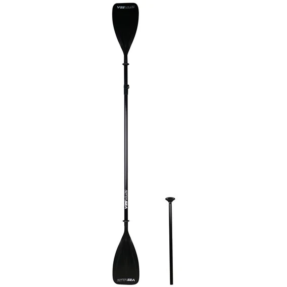 ExtaSea 2-in-1 SUP Fiberglaspaddel Paddelkombination Doppelpaddel Lime – Bild 6