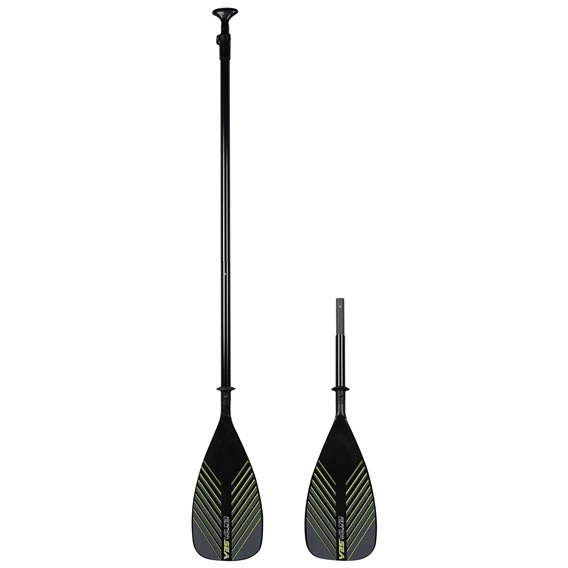 ExtaSea 2-in-1 SUP Fiberglaspaddel Paddelkombination Doppelpaddel Lime