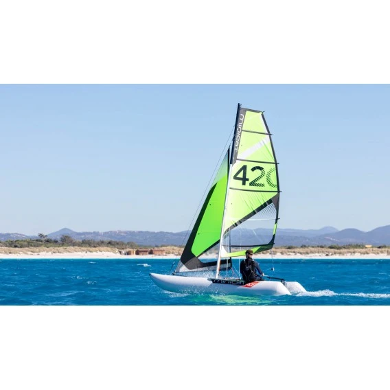 MiniCat 420 Instinct Aufblasbarer Katamaran Segelboot – Bild 2